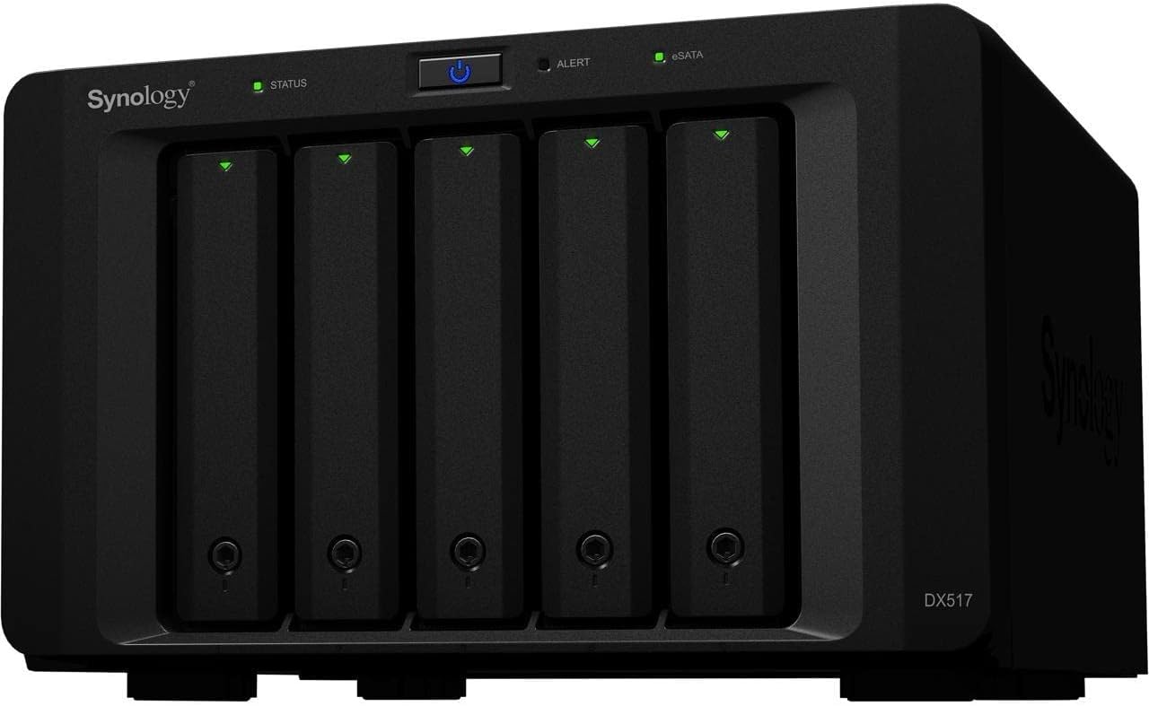 Synology 5bay 擴充裝置 DX517 (無磁碟)